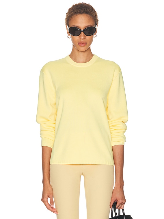 EAVES Cydnee Oversized Sweater in Butter Yellow | FWRD