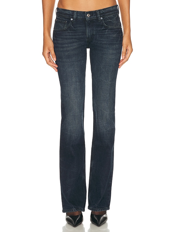 EB Denim Maria Mid Rise Bootcut Jean in Coppola | FWRD