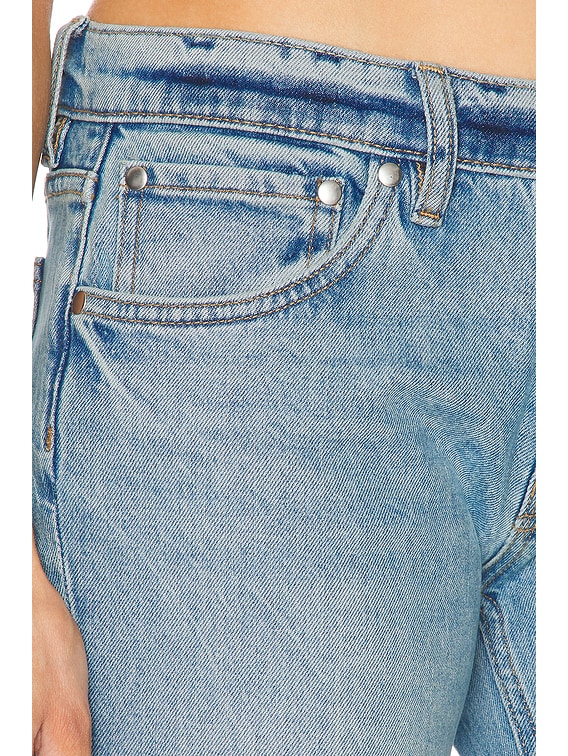 EB Denim Lola Slim Cigarette Jeans in Blue