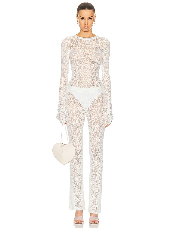eb denim lombardi dress EB Denim Lombardi Top in Off White