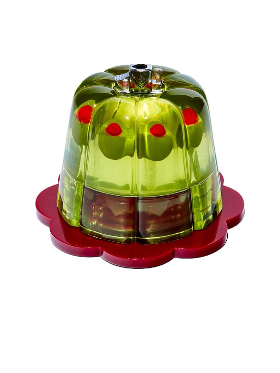 Edie Parker Novelty Jelly Tabletop Lighter in Olive | FWRD