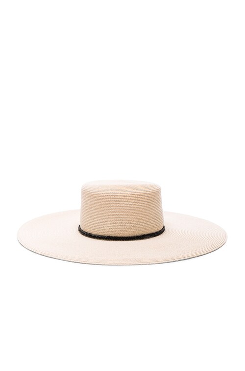 Eugenia Kim Lou Lou ivory woven sun hat Eugenia Kim Lou Lou ivory woven sun hat main image 3