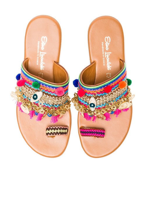 Elina Linardaki Jaipur Sandals in Multi 