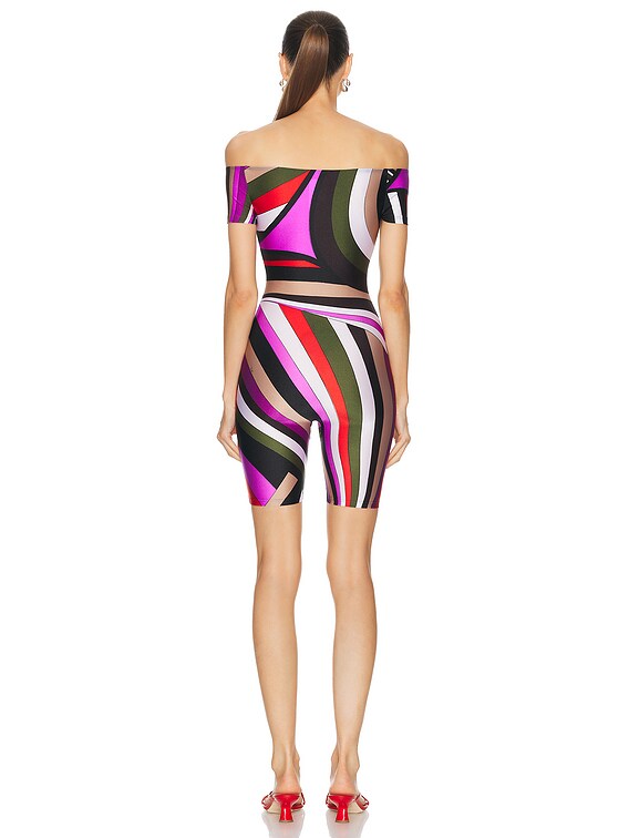 EMILIO PUCCI スイムウェア Iride-Print Bikini Top – PUCCI Online Store