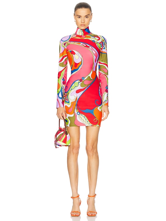 Turtleneck Mini Dress