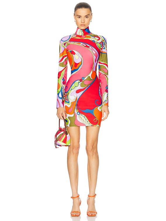Turtleneck Mini Dress