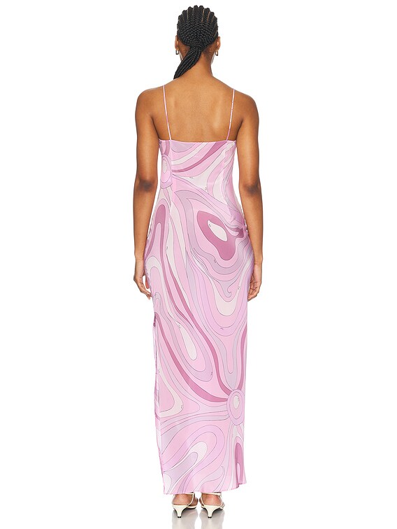 Emilio Pucci Long Dress in Peonia | FWRD