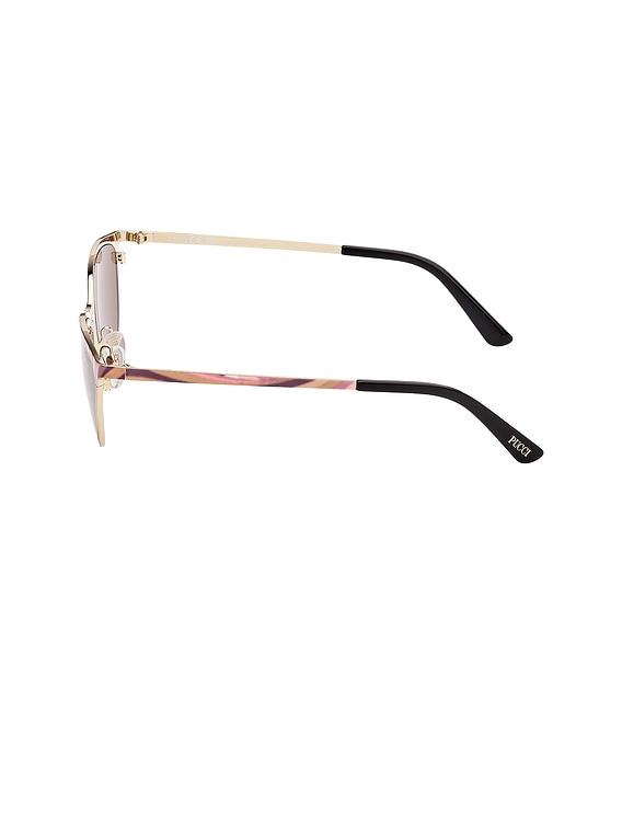 Pucci Cat Eye Sunglasses multi colored Cat-Eye Sunglasses – PUCCI main image 4