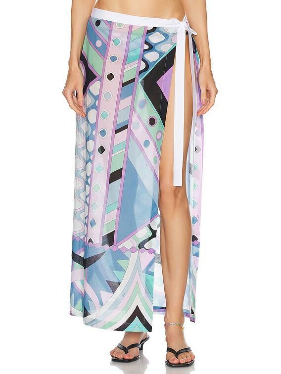 Emilio Pucci スカート - Celeste & Bianco | FWRD