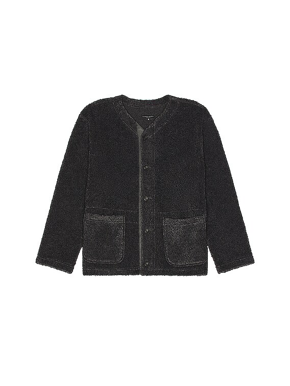 Engineered Garments Knit Cardigan in Charcoal | FWRD