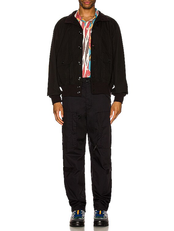 Engineered Garments A-1 Jacket in Black | FWRD