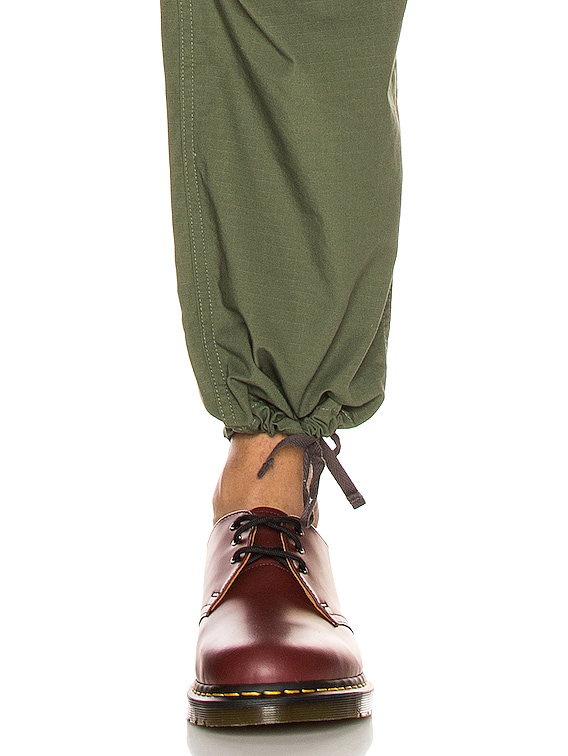 Engineered Garments FA Pant - Olive Cotton Ripstop