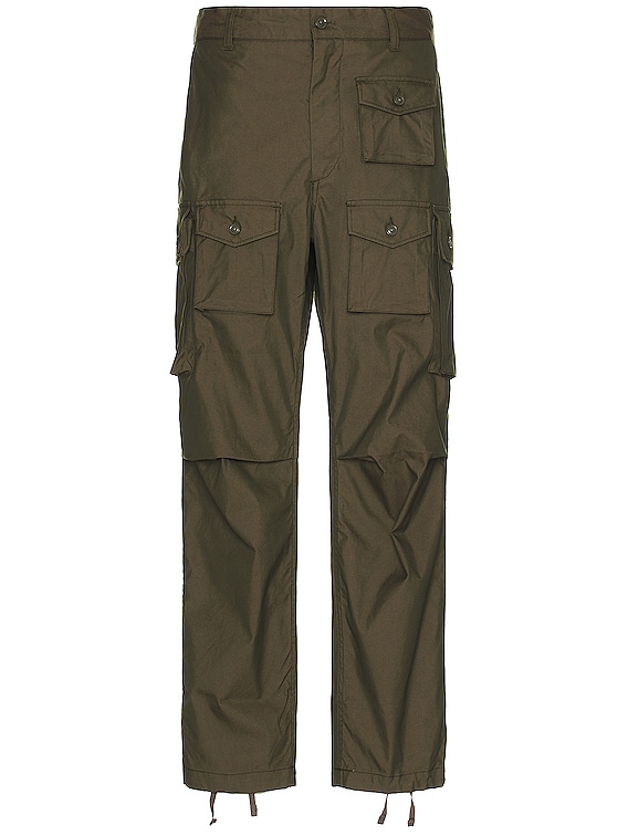 Engineered Garments Fa Pant in Olive | FWRD