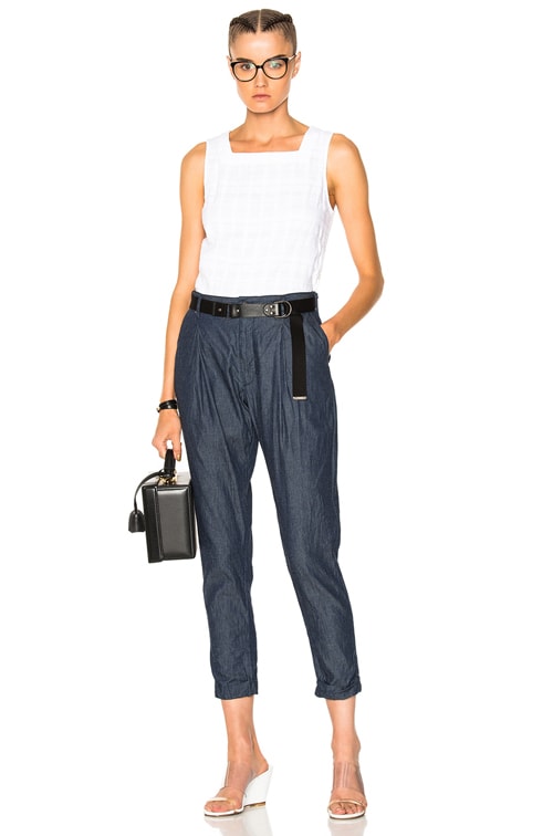 Engineered Garments Willy Post Pants in Indigo | FWRD