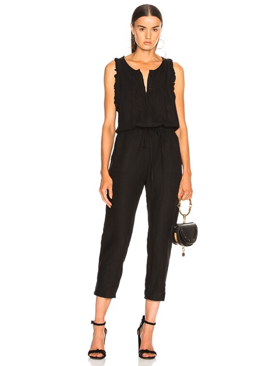 enza costa linen jumpsuit