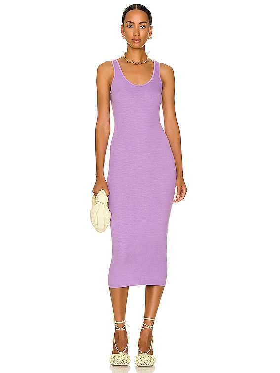 Rib Tank Midi Dress