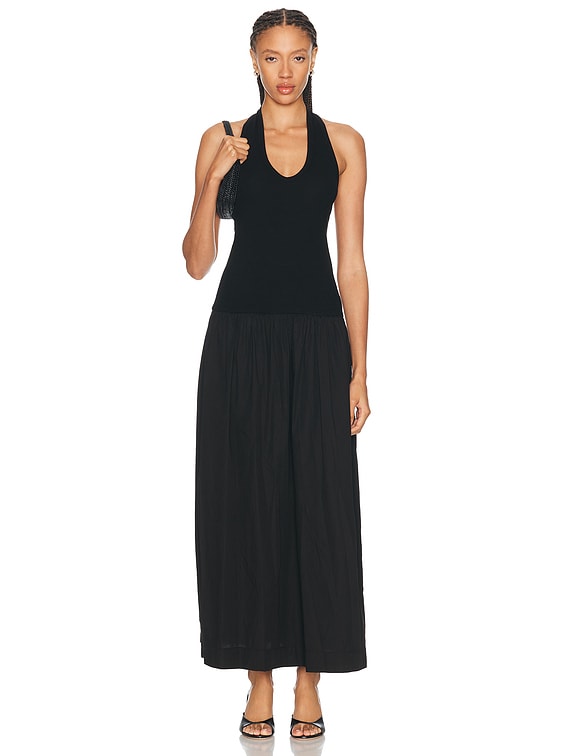 halter dress 90s 90s Asymmetrical Halter Dress (XS)
