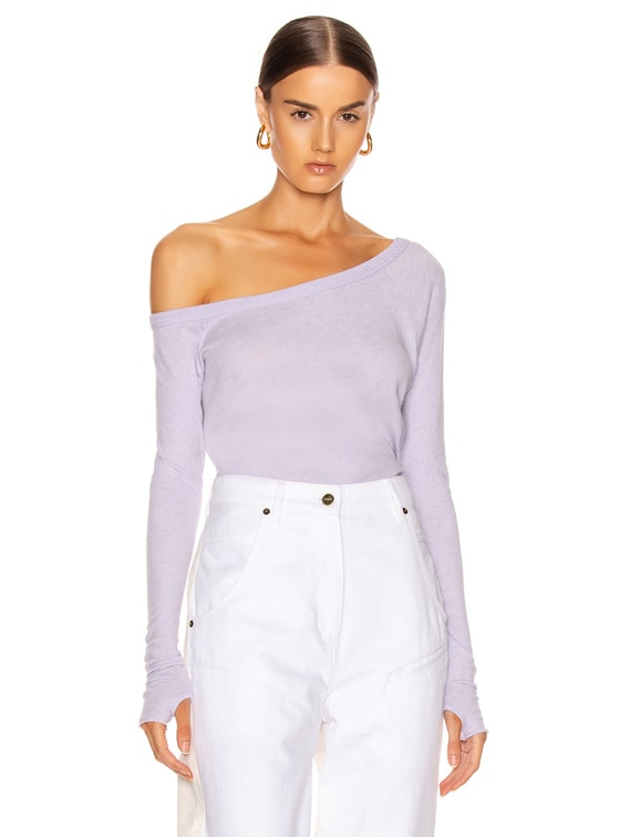 Enza costa off online shoulder top