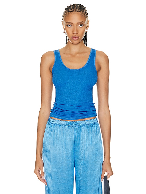 Enza Costa Women's Fitted Muscle Tank