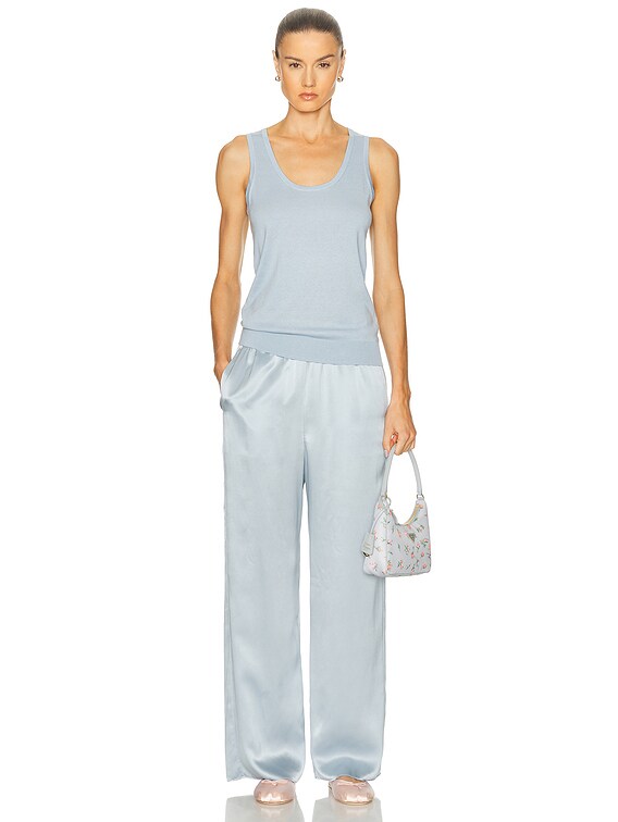 Silk Knit Tank Top