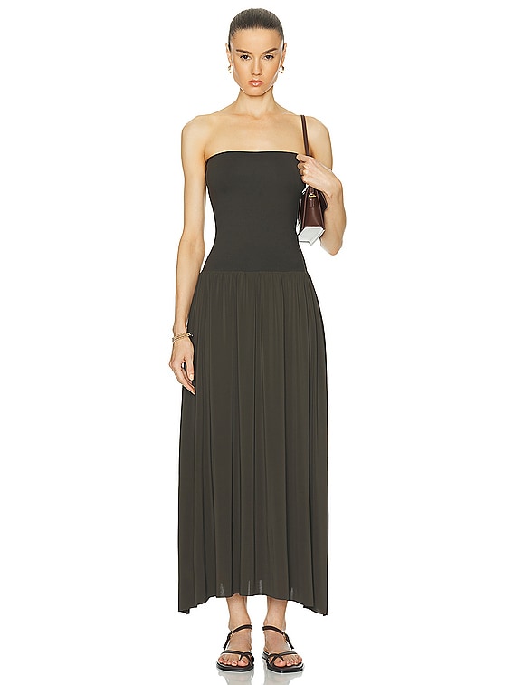 【ERES】stretch-jersey ホールターネック maxi wrap ドレス ERES Oda Convertible Stretch Jersey Maxi Dress | Saks Fifth