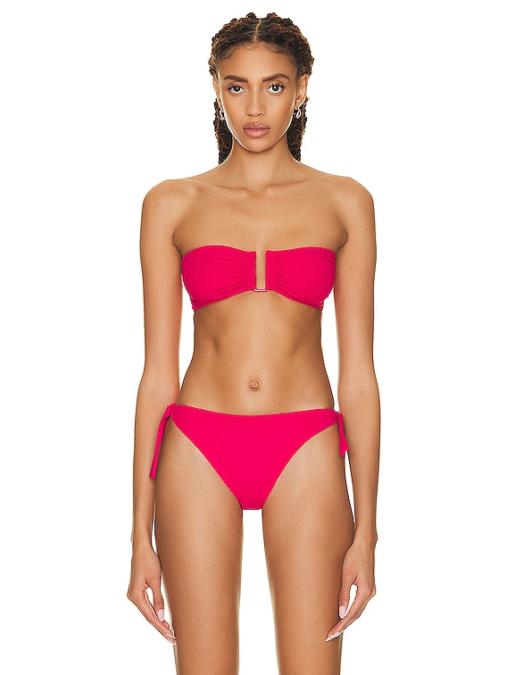 ビキニ ERES SHOW BIKINI TOP ERES Show Bikini Top in Grenadine | FWRD