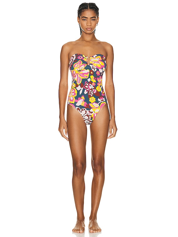 ERES Goyave One Piece Swimsuit in Imprime Flower Power FWRD