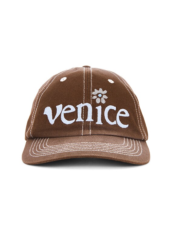 ERL Venice Cap Woven in Brown | FWRD