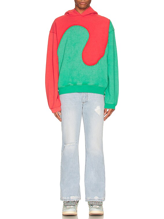 【関税込み】ERL レッド Swirl フーディ メンズ ERL レッド Swirl フーディ レッド | Lyst