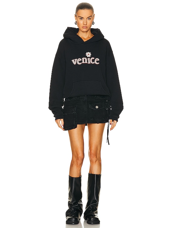 Unisex Venice Patch Hoodie Knit