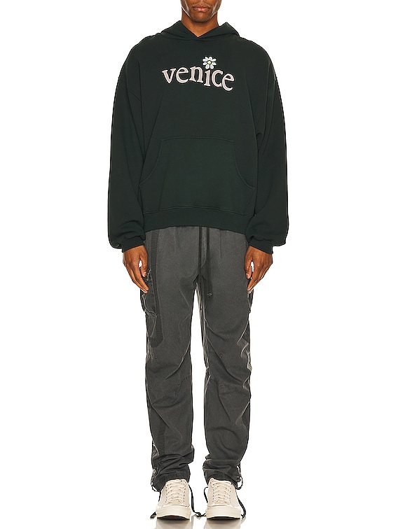 ERL Venice Hoodie in Black | FWRD