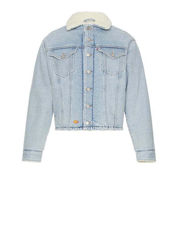 Unisex Levis Sherpa Trucker Woven