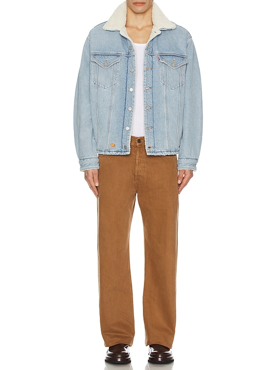 Unisex Levis Sherpa Trucker Woven