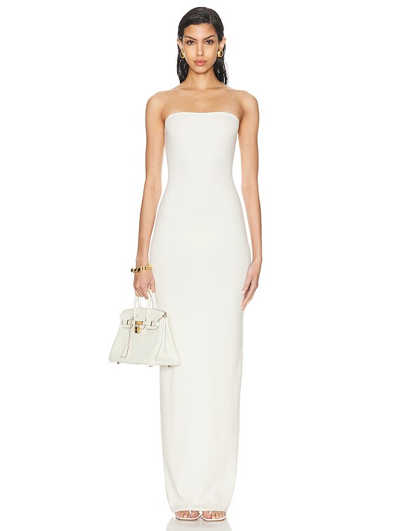 alyssa maxi dress Alyssa Bandage Long Sleeve Cut Out Rhinestone Gown Dress