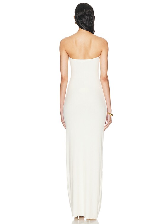 Eterne Tube Maxi Dress in Cream | FWRD