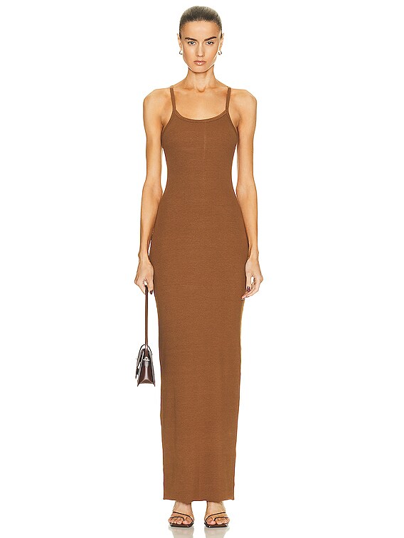 Eterne Tank Maxi Dress in Earth | FWRD