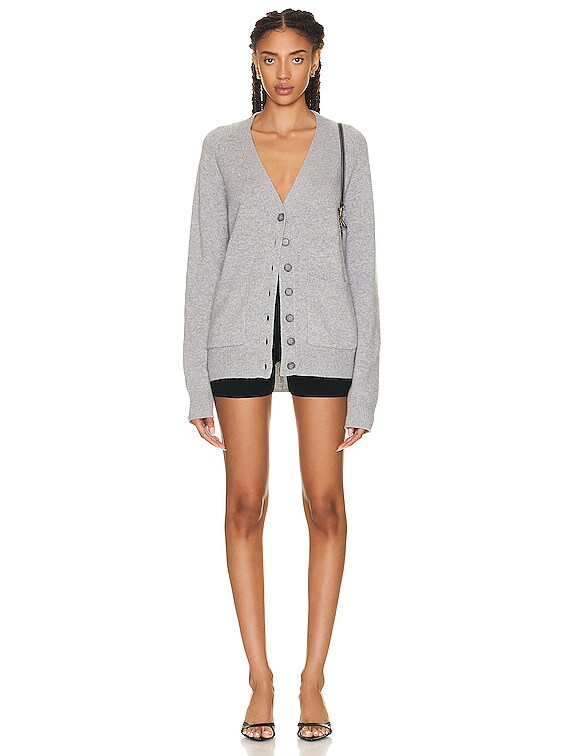 Eterne Theodore Cardigan in Grey | FWRD