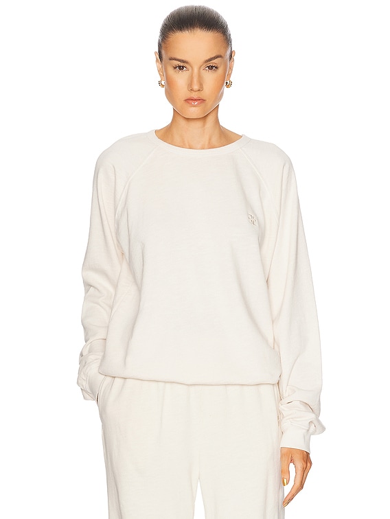 Eterne Sonny Oversized Sweatshirt in Bone | FWRD Eterne Sonny Oversized Sweatshirt in Bone | FWRD