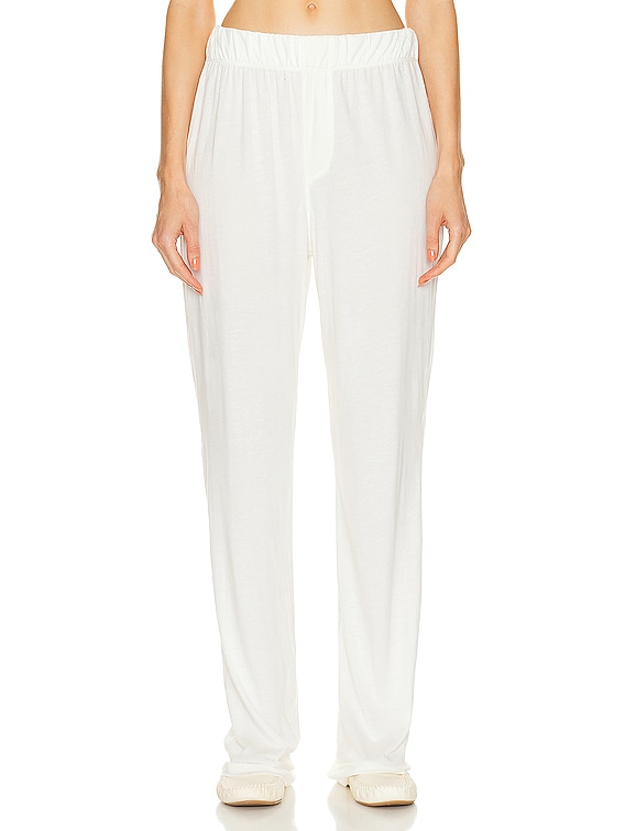 Eterne Lounge Pant in Ivory