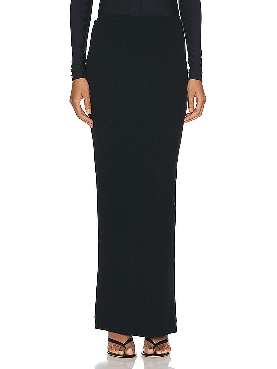 スカート ETERNE FW24 EMMA LONGUETTE SKIRT (CB20104 BLK) EMMA SKIRT – ÉTERNE