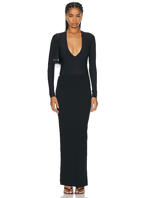 Eterne Emma Skirt in Black | FWRD