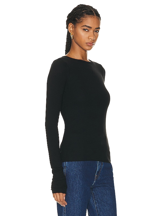 Long Sleeve Fitted Top