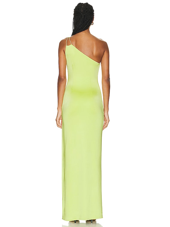 ET OCHS Sage Drawstring Cutout Gown in Firefly | FWRD