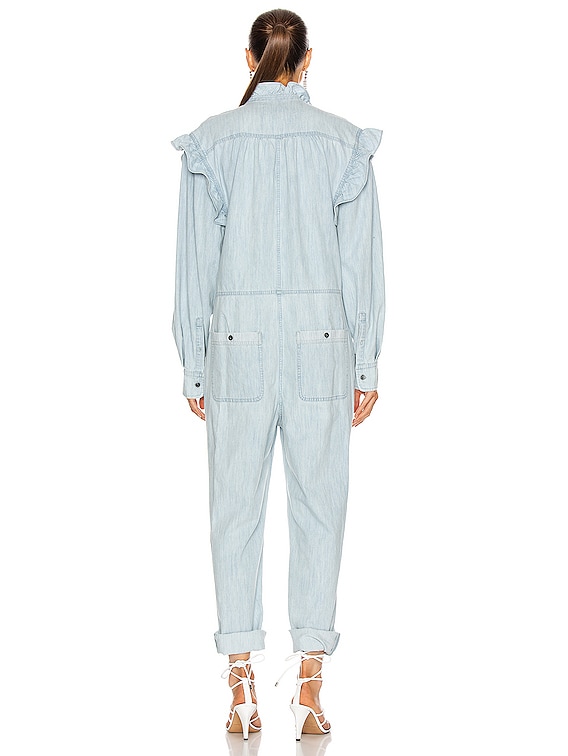 Isabel Marant Etoile Gayle Jumpsuit in Light Blue | FWRD