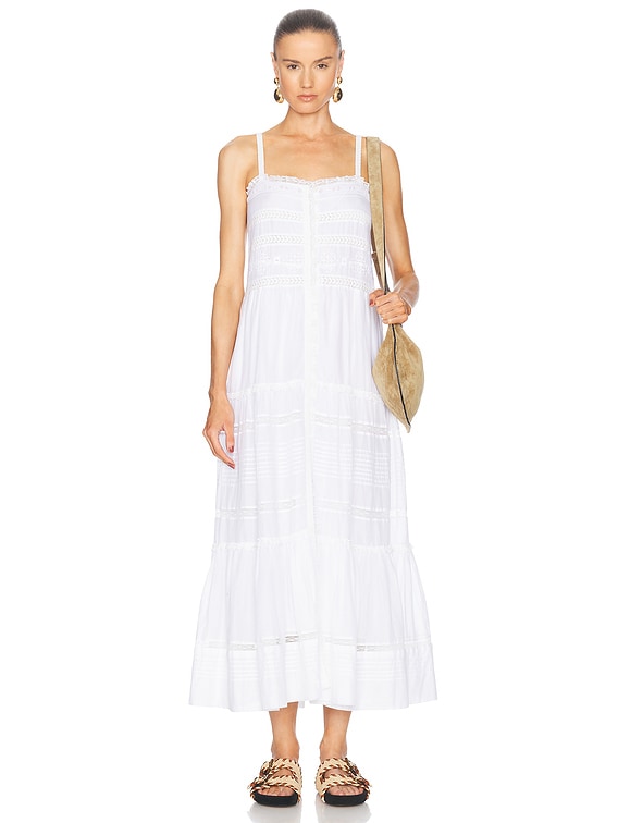 Isabel Marant Etoile Divine Dress in White | FWRD Isabel Marant Etoile Divine Dress in White | FWRD