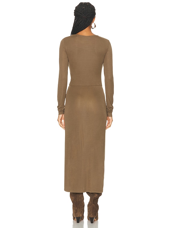 Isabel Marant Etoile Jelina Dress in KHAKI | FWRD
