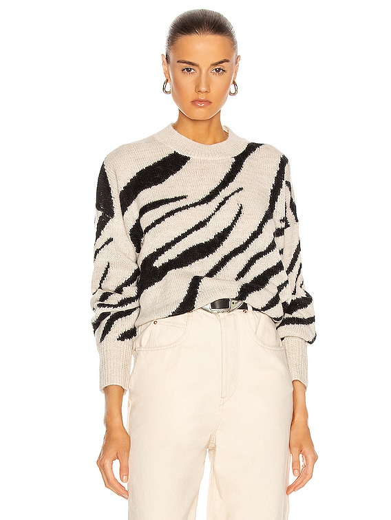 isabel marant ガーナー　36 Isabel Marant Etoile Genna Sweater in Black | FWRD