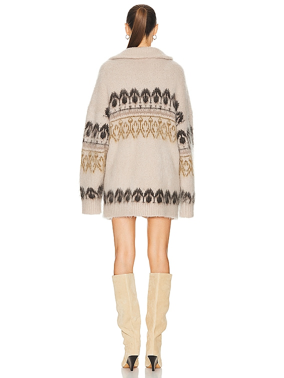 新品 ISABEL MARANT ETOILE NAERYS ワンピース カーキ