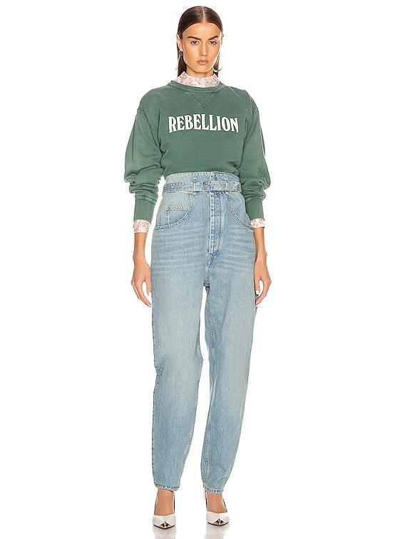 isabel marant rebellion sweatshirt