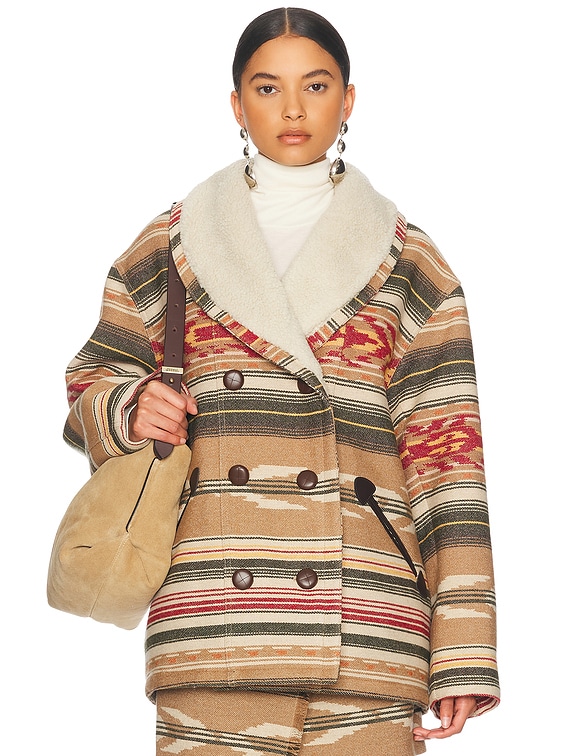 Isabel Marant Etoile Dorcas Jacket in Camel | FWRD